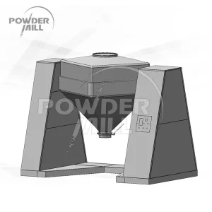 方錐混合機(jī)的混合原理